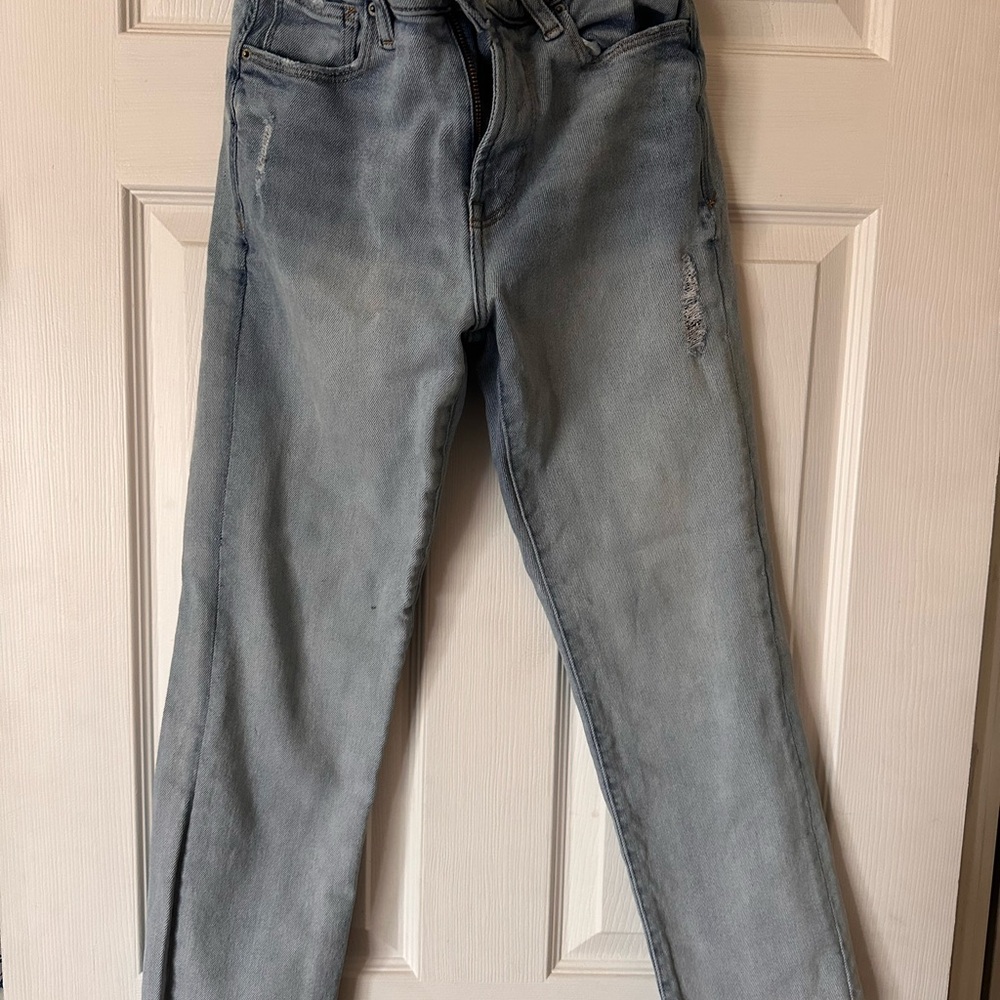 Women's Distressed Flare Jeans